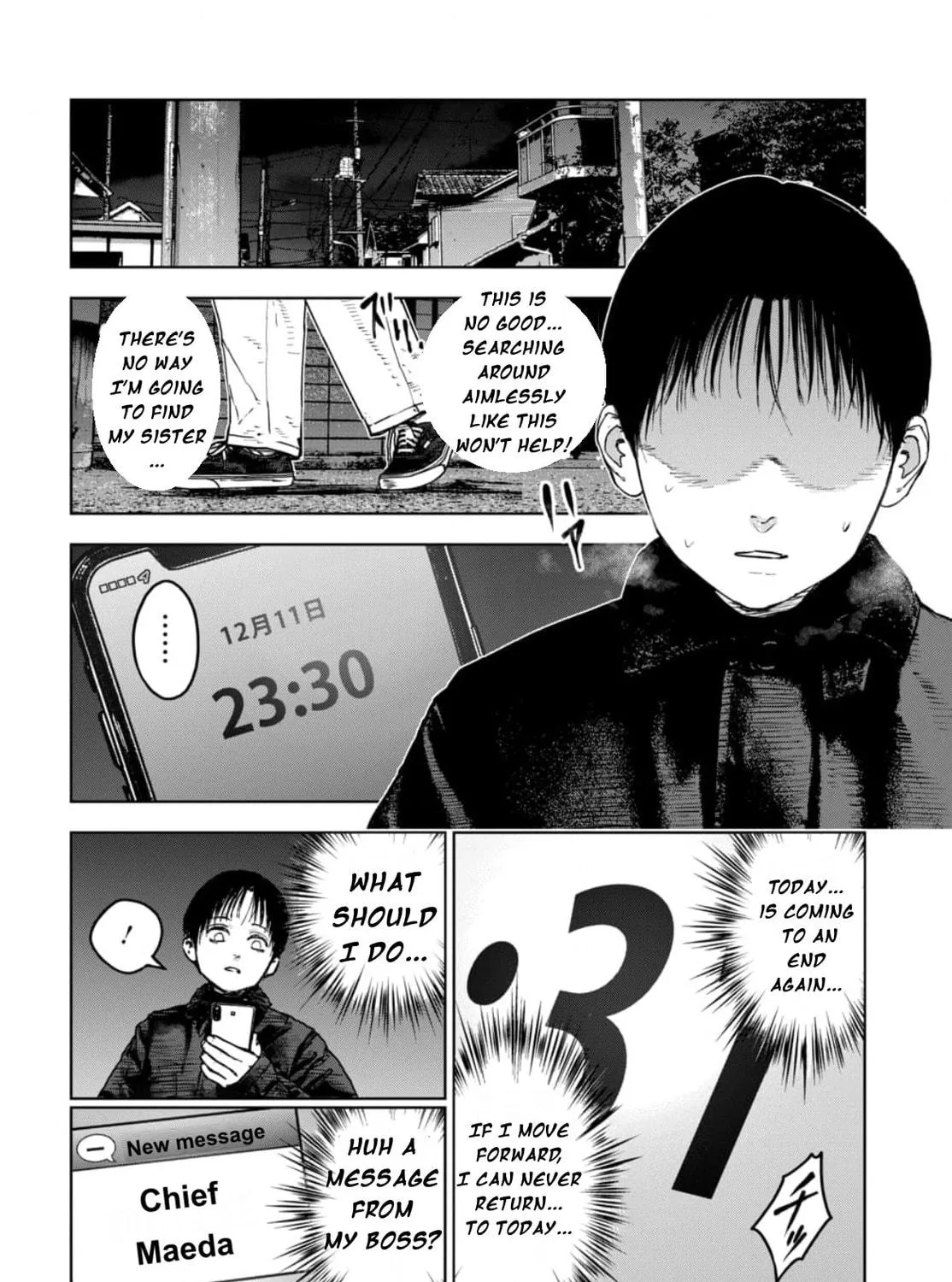 Massacre Happy End: The Blue Chapter Chapter 7.1 page 23 - 