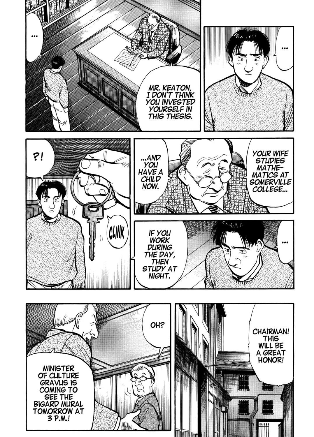 Read Master Keaton chapter 17 image 24 on Lezhin