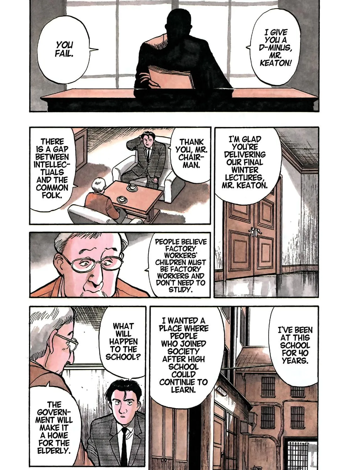 Read Master Keaton chapter 17 image 8 on Lezhin