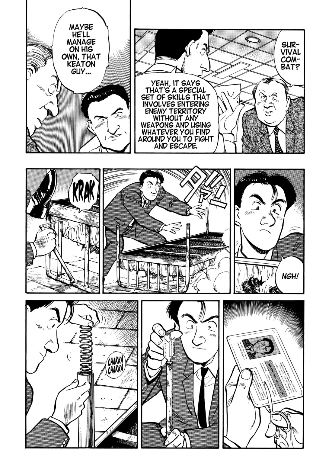 Read Master Keaton chapter 2 image 42 on Lezhin