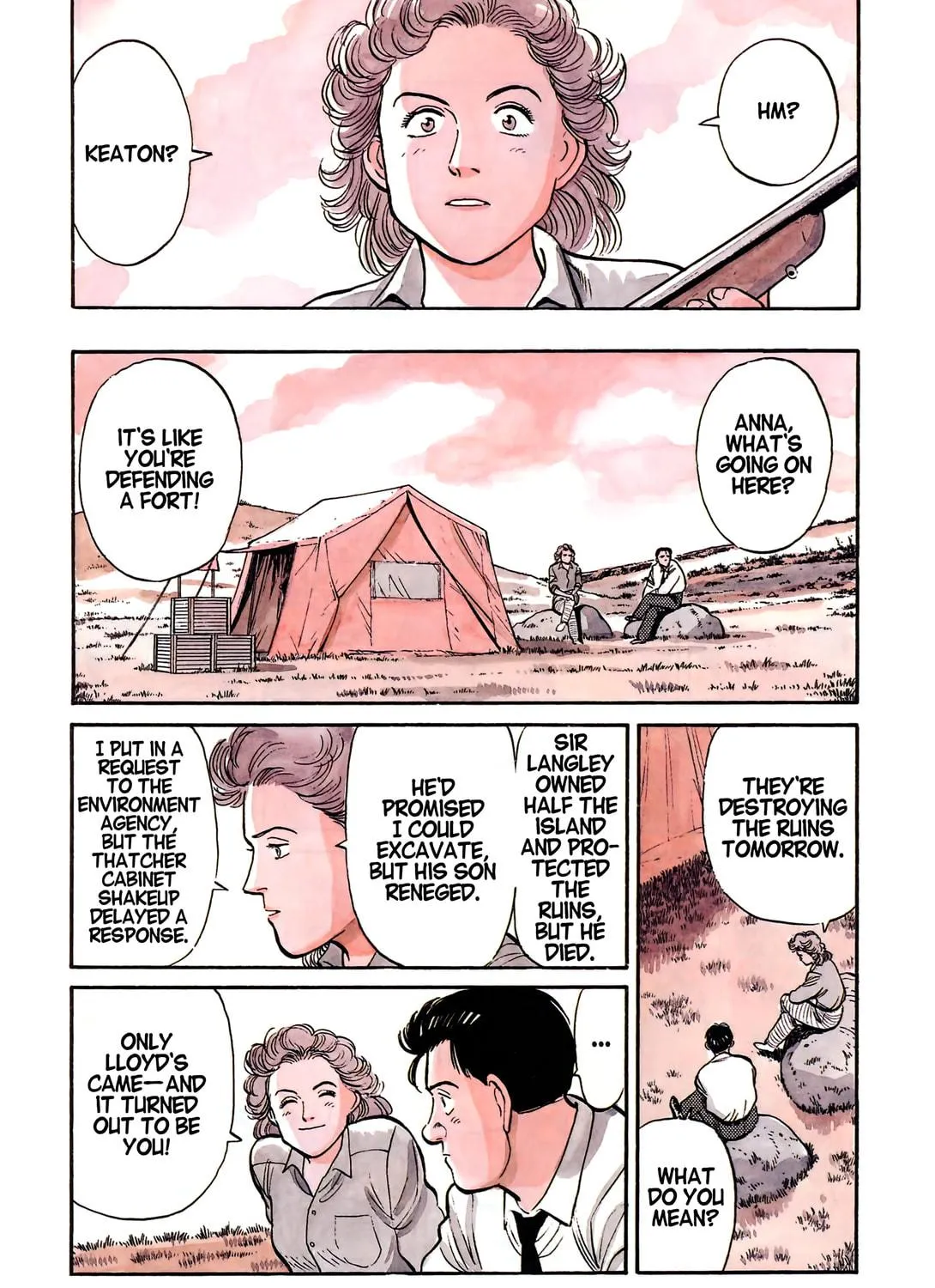 Read Master Keaton chapter 33 image 8 on Lezhin
