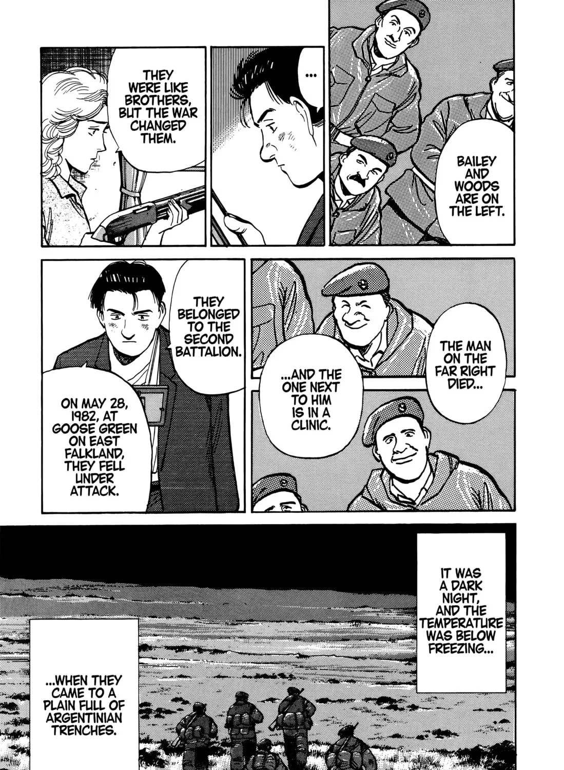Read Master Keaton chapter 54 image 12 on Lezhin