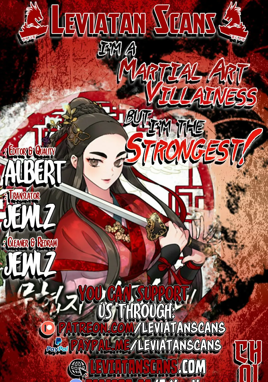 Read Master Villainess the Invincible! chapter 1 image 0 on Lezhin