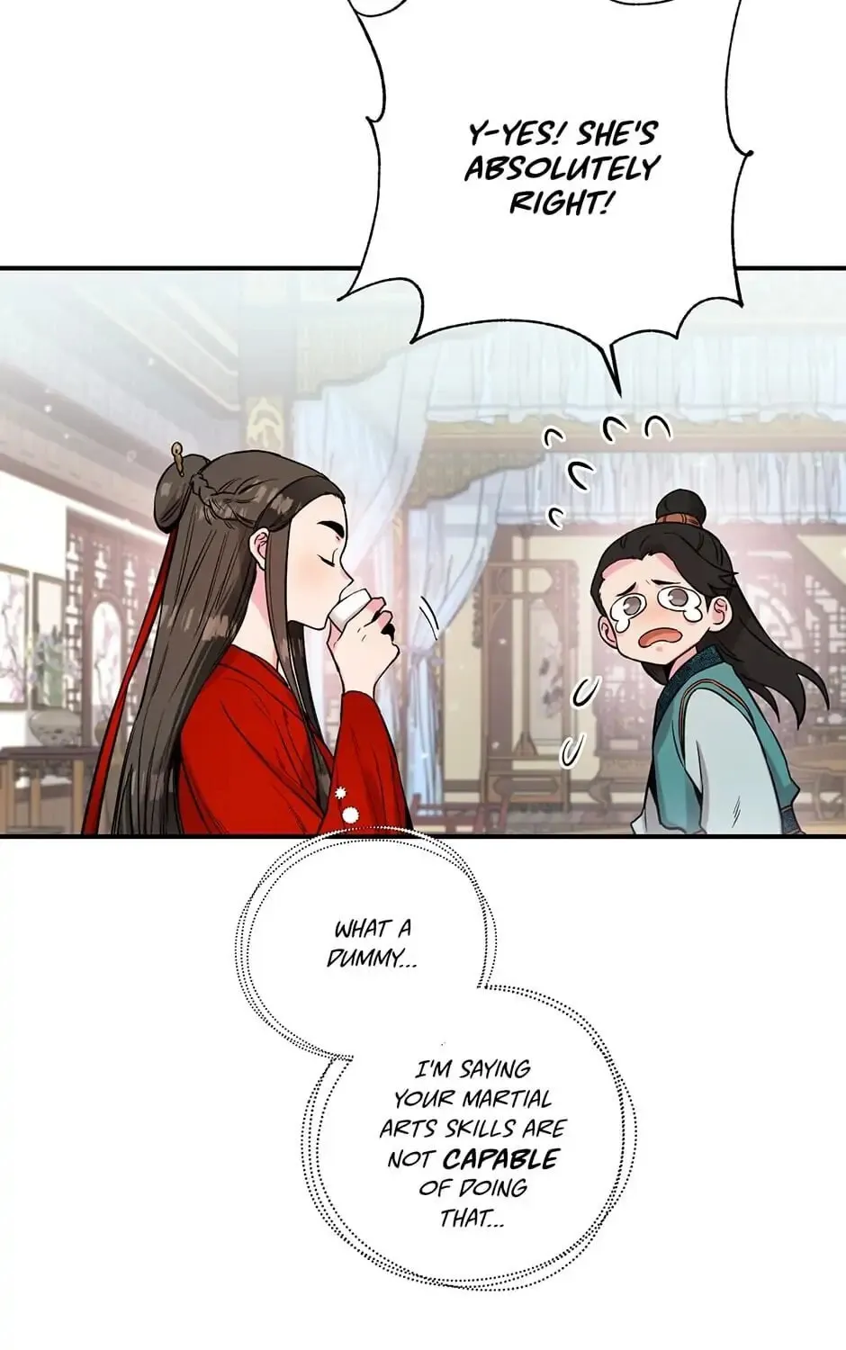 Read Master Villainess the Invincible! chapter 43 image 54 on Lezhin