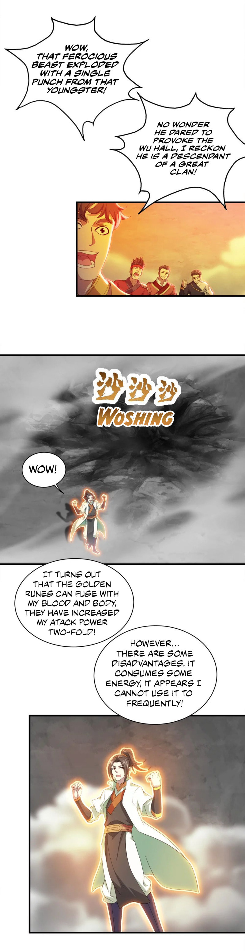 Read Matchless Emperor (Colored) chapter 56 image 3 on Lezhin