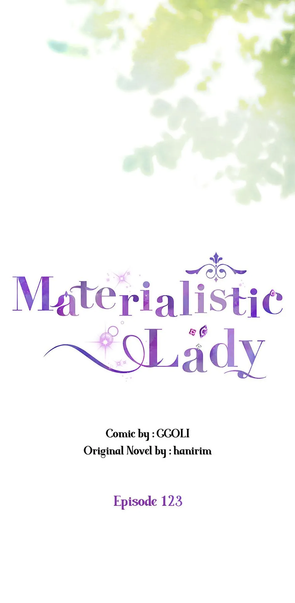 Read Materialistic Lady chapter 123 image 17 on Lezhin