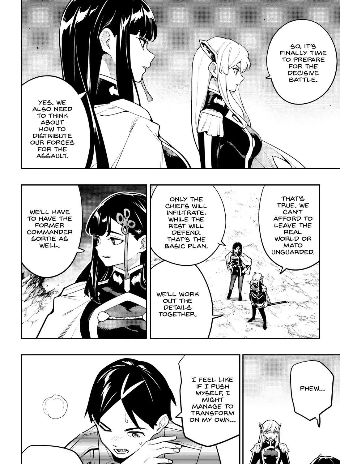 Read Mato Seihei No Slave chapter 166 image 6 on Lezhin