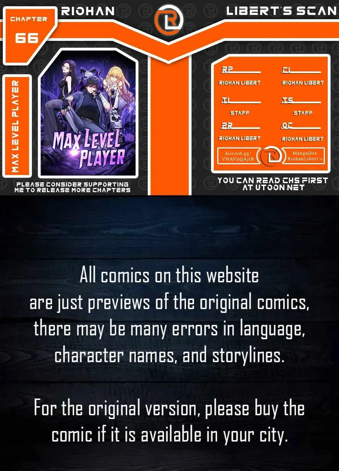 Max Level Player Chapter 66 page 2 - 