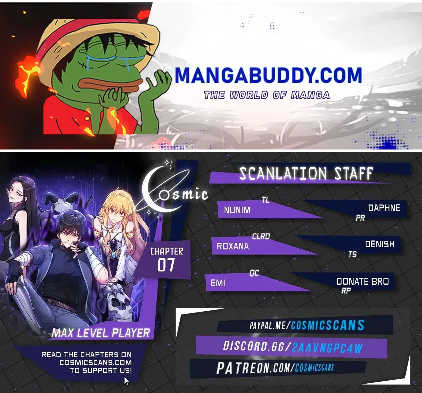 Max Level Player Chapter 7 page 1 - 