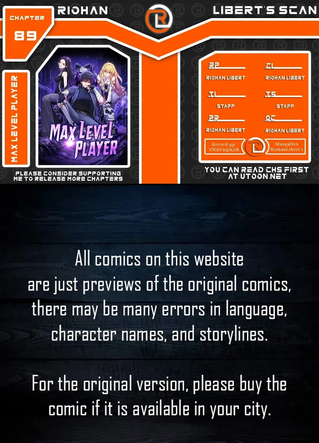 Max Level Player Chapter 89 page 2 - 
