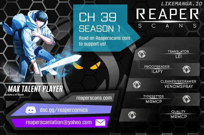 Read Max Talent Player chapter 39 image 0 on Lezhin