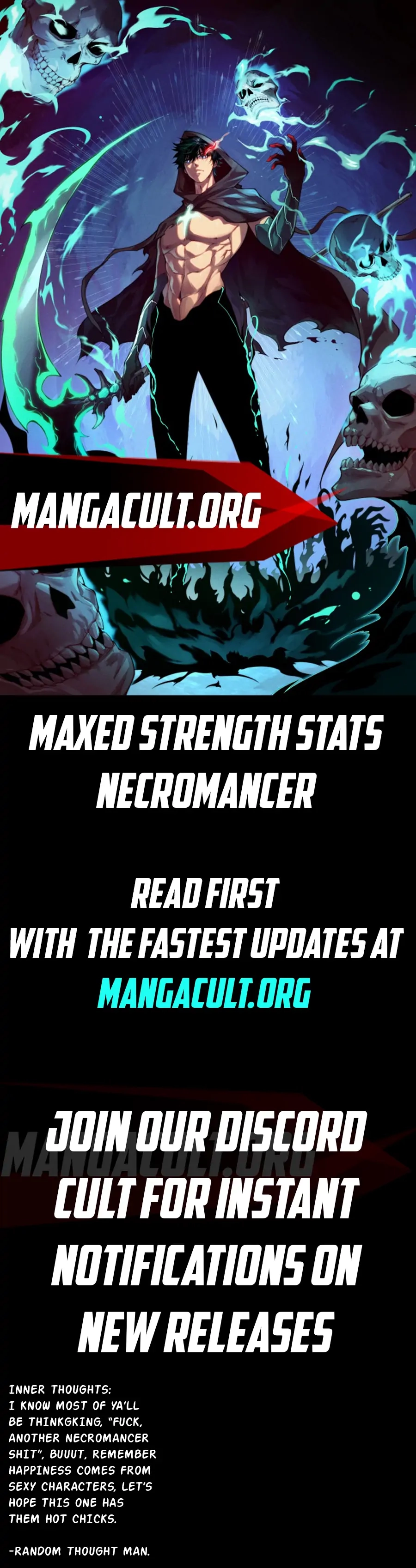 Read Maxed Strength Necromancer chapter 0.1 image 0 on Lezhin