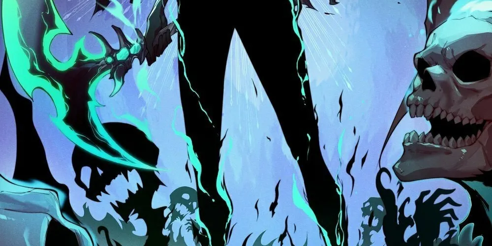 Read Maxed Strength Necromancer chapter 1 image 1 on Lezhin