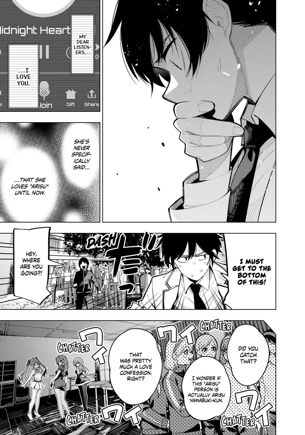 Read Mayonaka Heart Tune chapter 14 image 7 on Lezhin