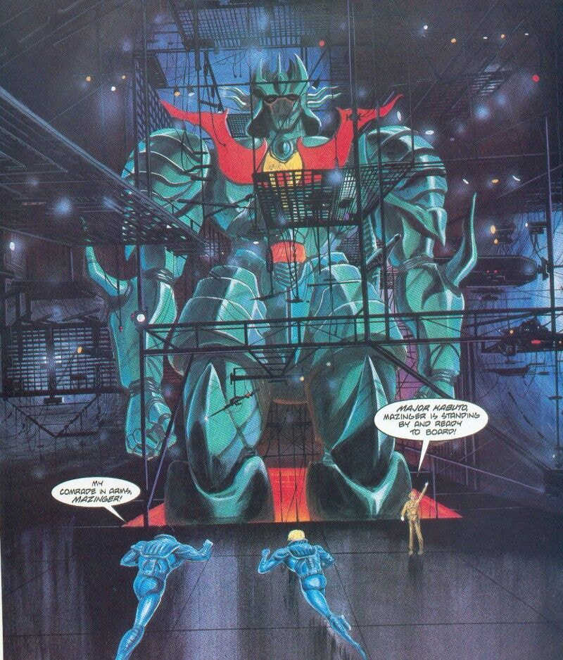 Read Mazinger (USA) chapter 1 image 16 on Lezhin