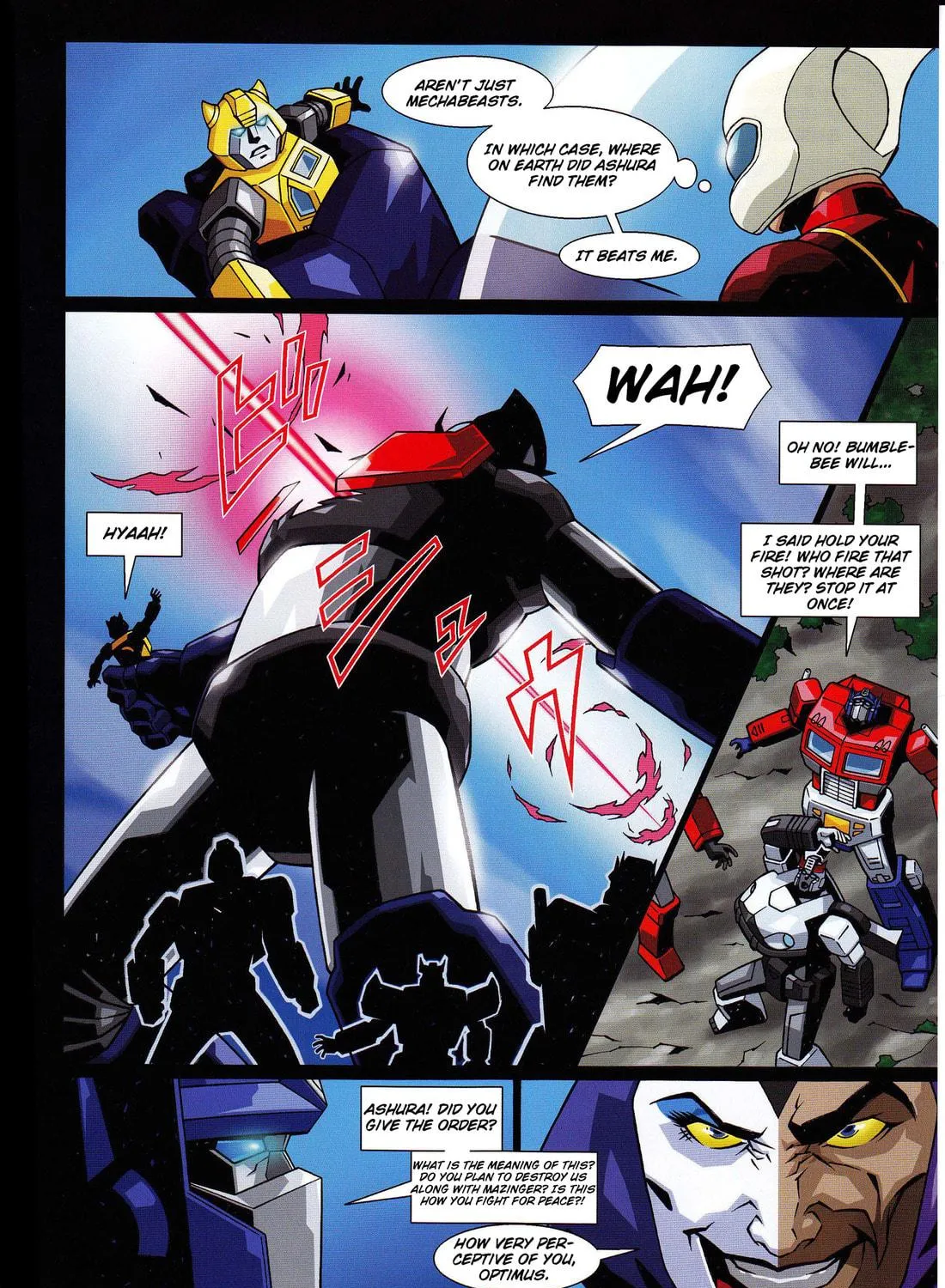Read Mazinger Z vs. Transformers (Colored) chapter 2 image 10 on Lezhin