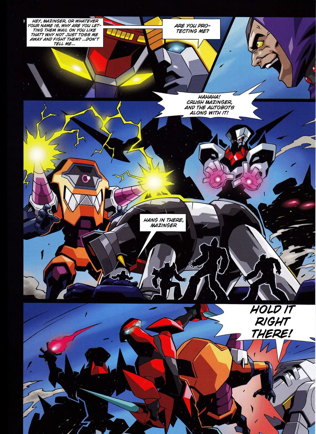 Read Mazinger Z vs. Transformers (Colored) chapter 2 image 14 on Lezhin