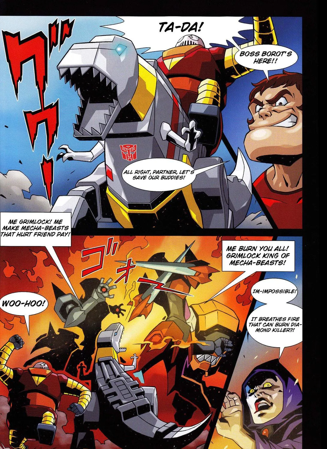 Read Mazinger Z vs. Transformers (Colored) chapter 2 image 16 on Lezhin
