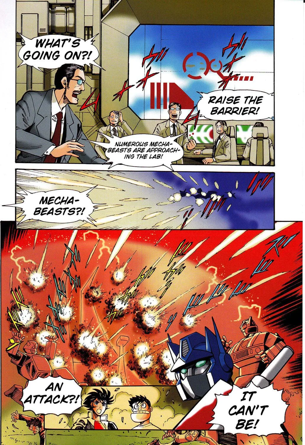 Read Mazinger Z vs. Transformers (Colored) chapter 3 image 10 on Lezhin