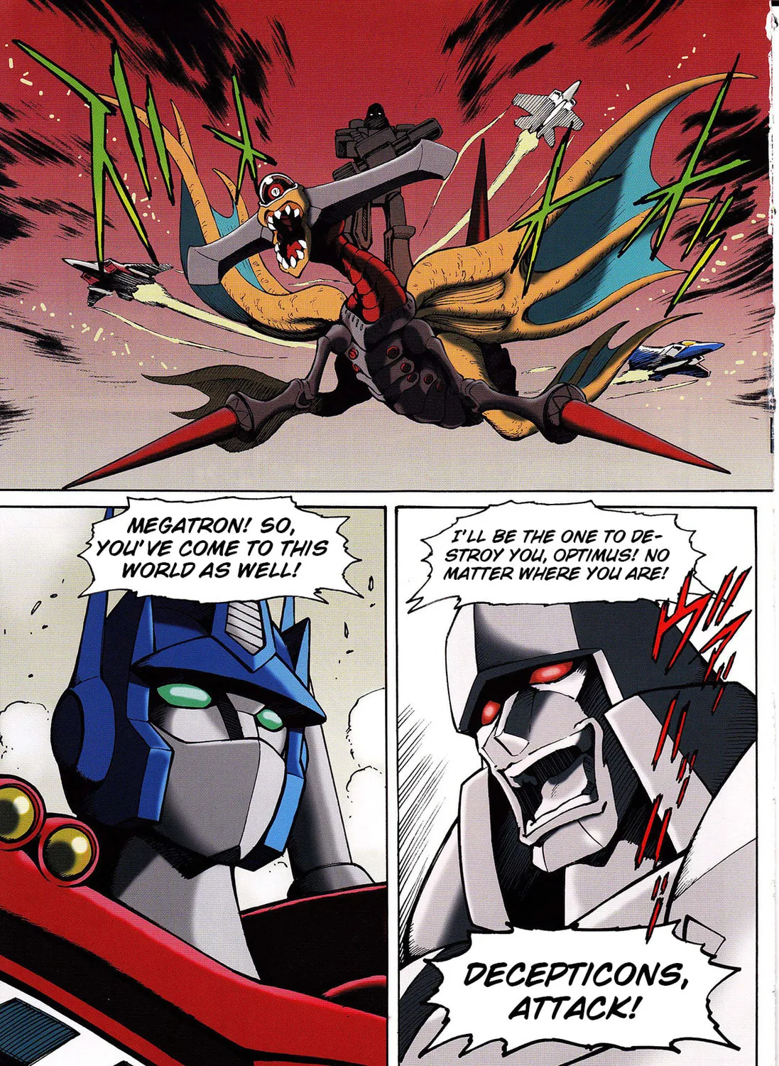 Read Mazinger Z vs. Transformers (Colored) chapter 3 image 12 on Lezhin