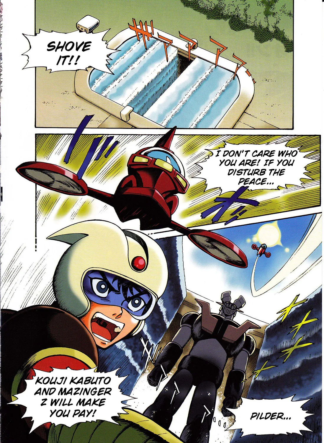 Read Mazinger Z vs. Transformers (Colored) chapter 3 image 14 on Lezhin
