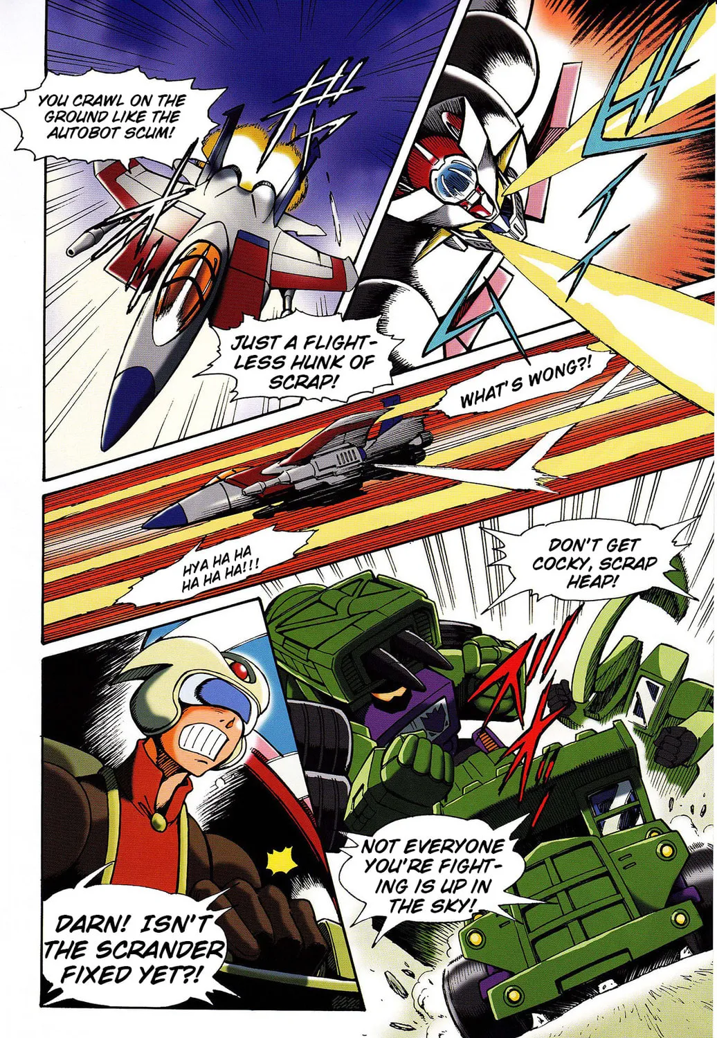Read Mazinger Z vs. Transformers (Colored) chapter 3 image 18 on Lezhin