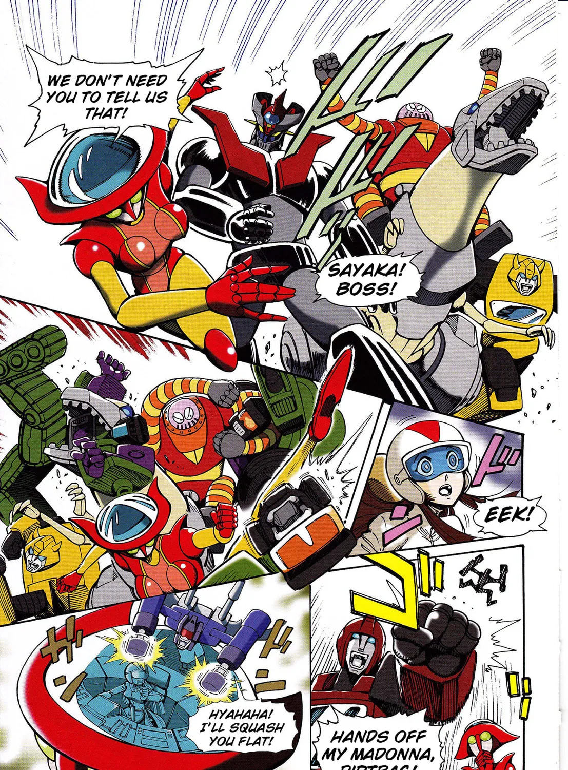 Read Mazinger Z vs. Transformers (Colored) chapter 3 image 20 on Lezhin