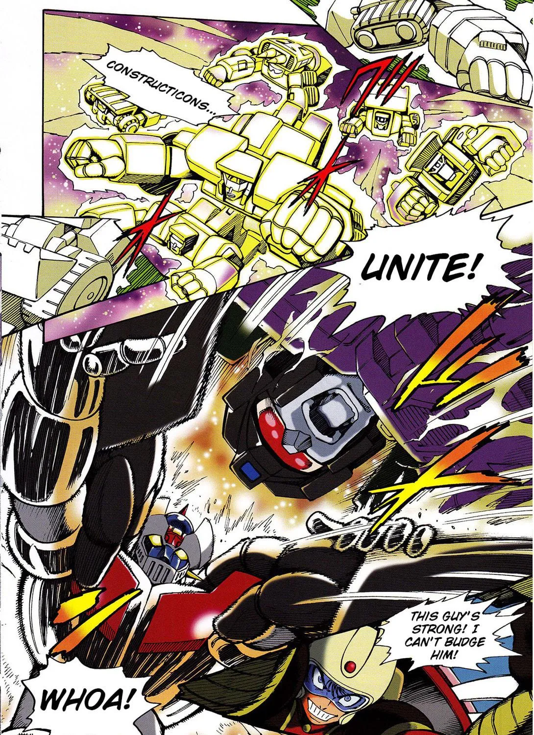Read Mazinger Z vs. Transformers (Colored) chapter 3 image 22 on Lezhin