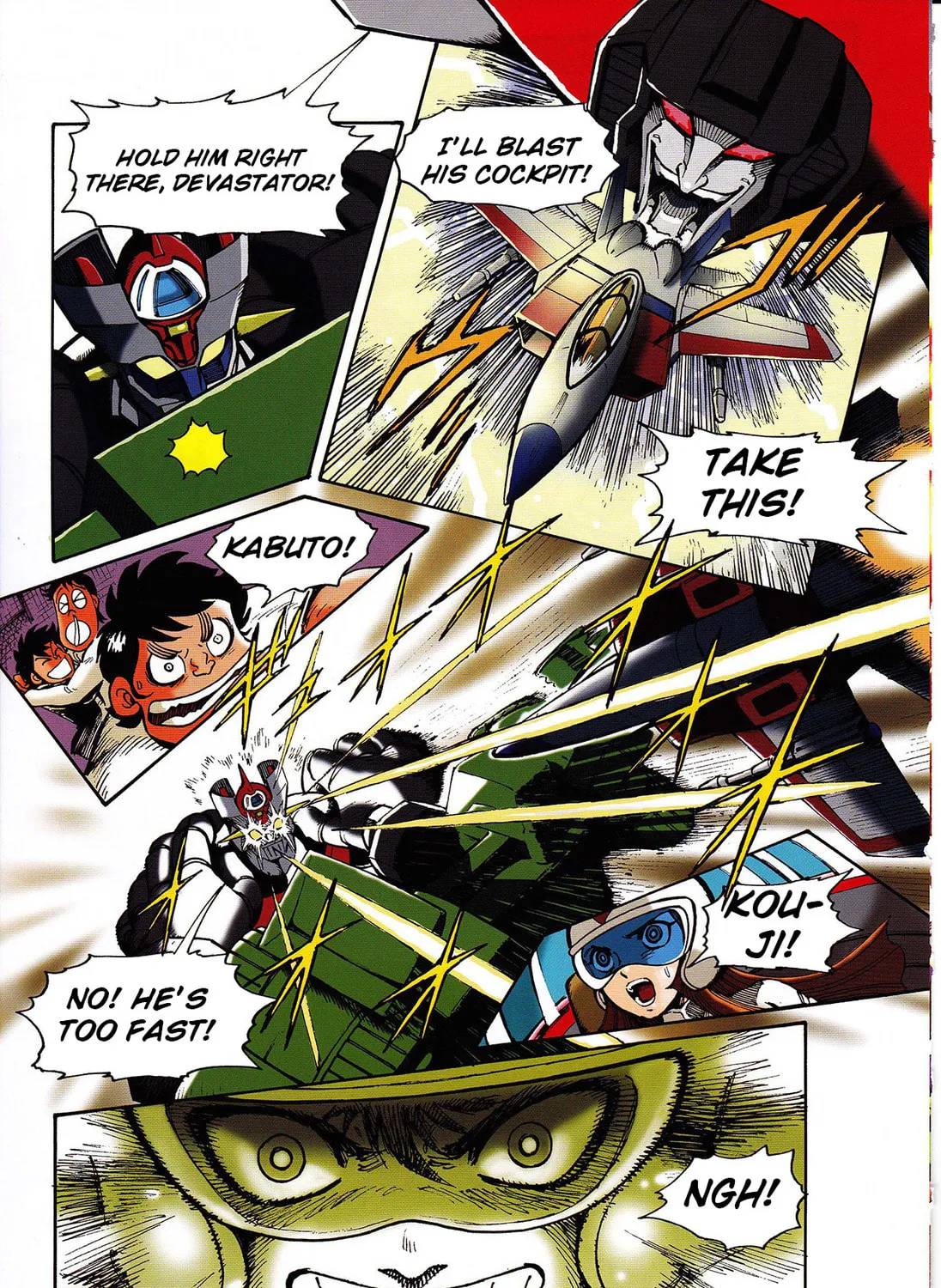 Read Mazinger Z vs. Transformers (Colored) chapter 3 image 24 on Lezhin
