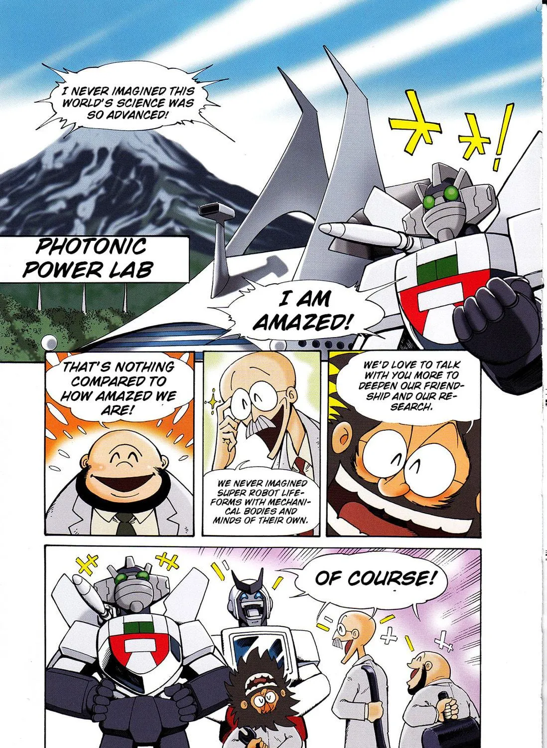 Read Mazinger Z vs. Transformers (Colored) chapter 3 image 4 on Lezhin