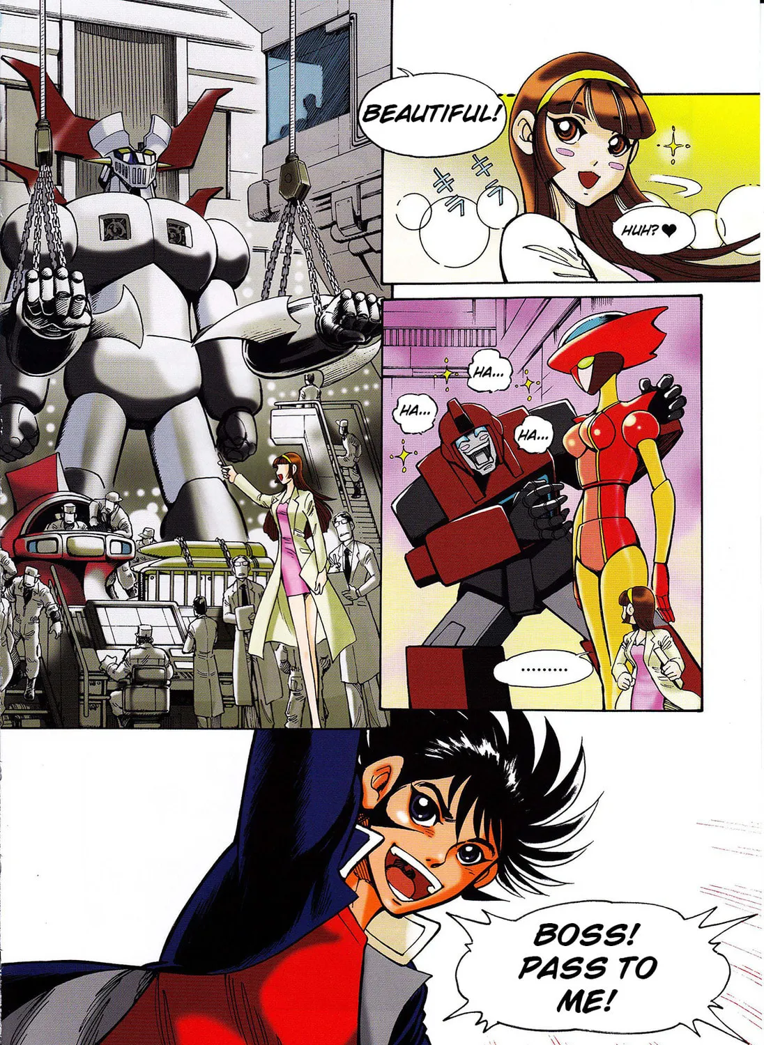 Read Mazinger Z vs. Transformers (Colored) chapter 3 image 6 on Lezhin