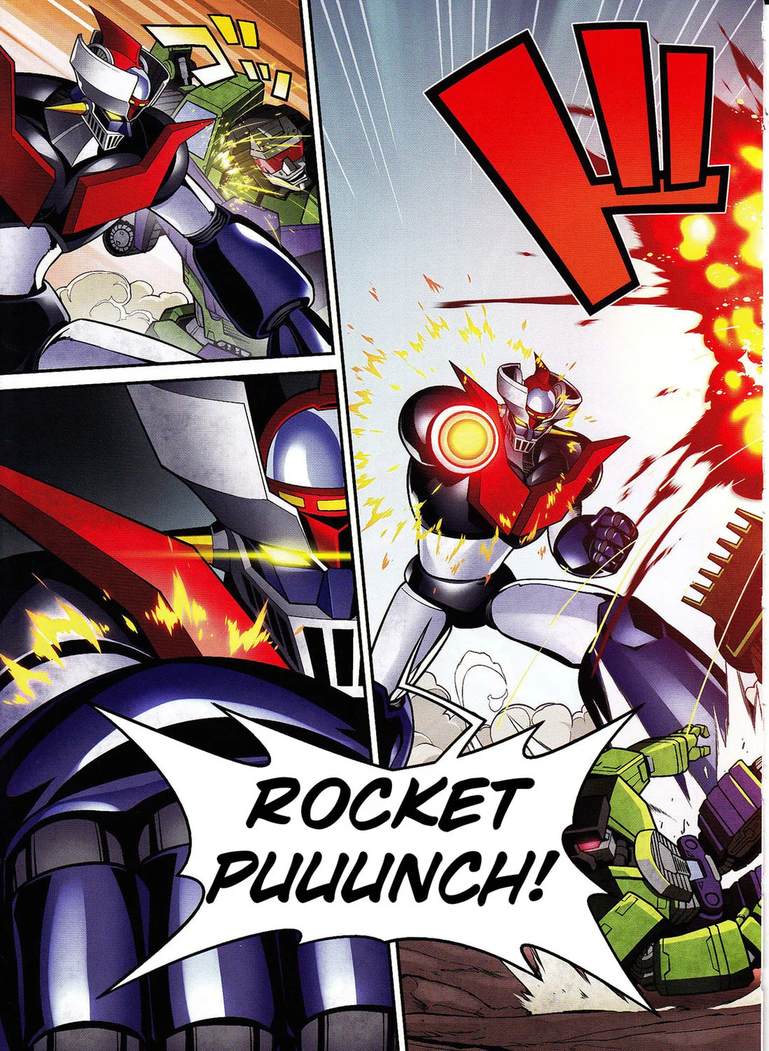 Read Mazinger Z vs. Transformers (Colored) chapter 4 image 2 on Lezhin