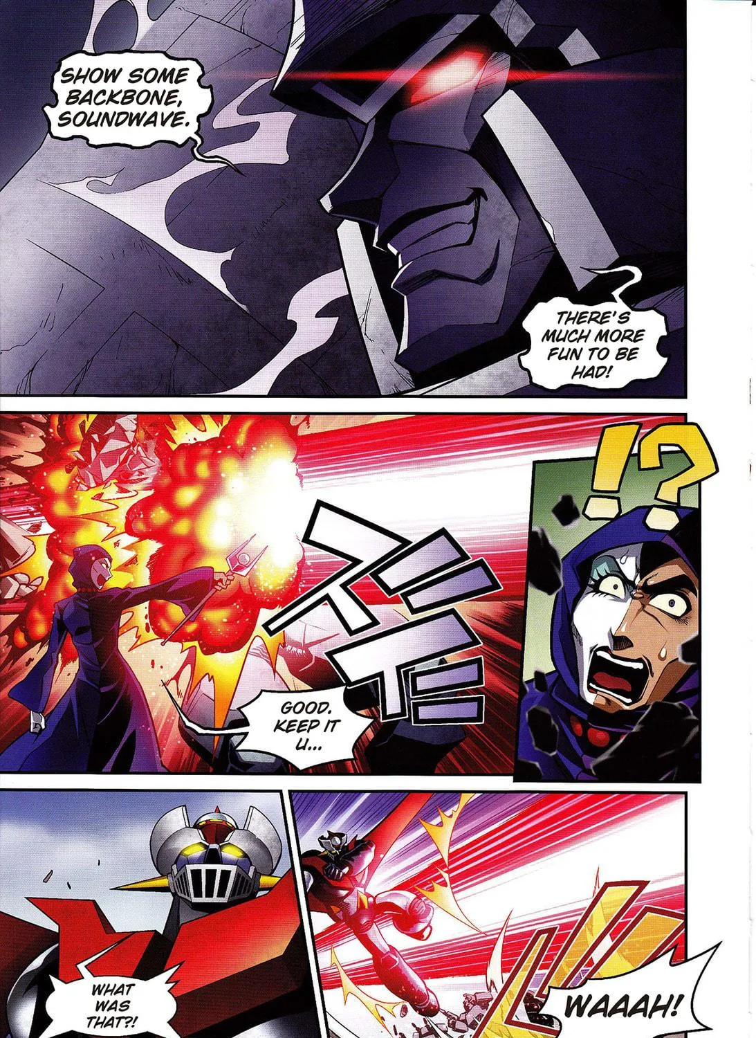 Read Mazinger Z vs. Transformers (Colored) chapter 4 image 22 on Lezhin