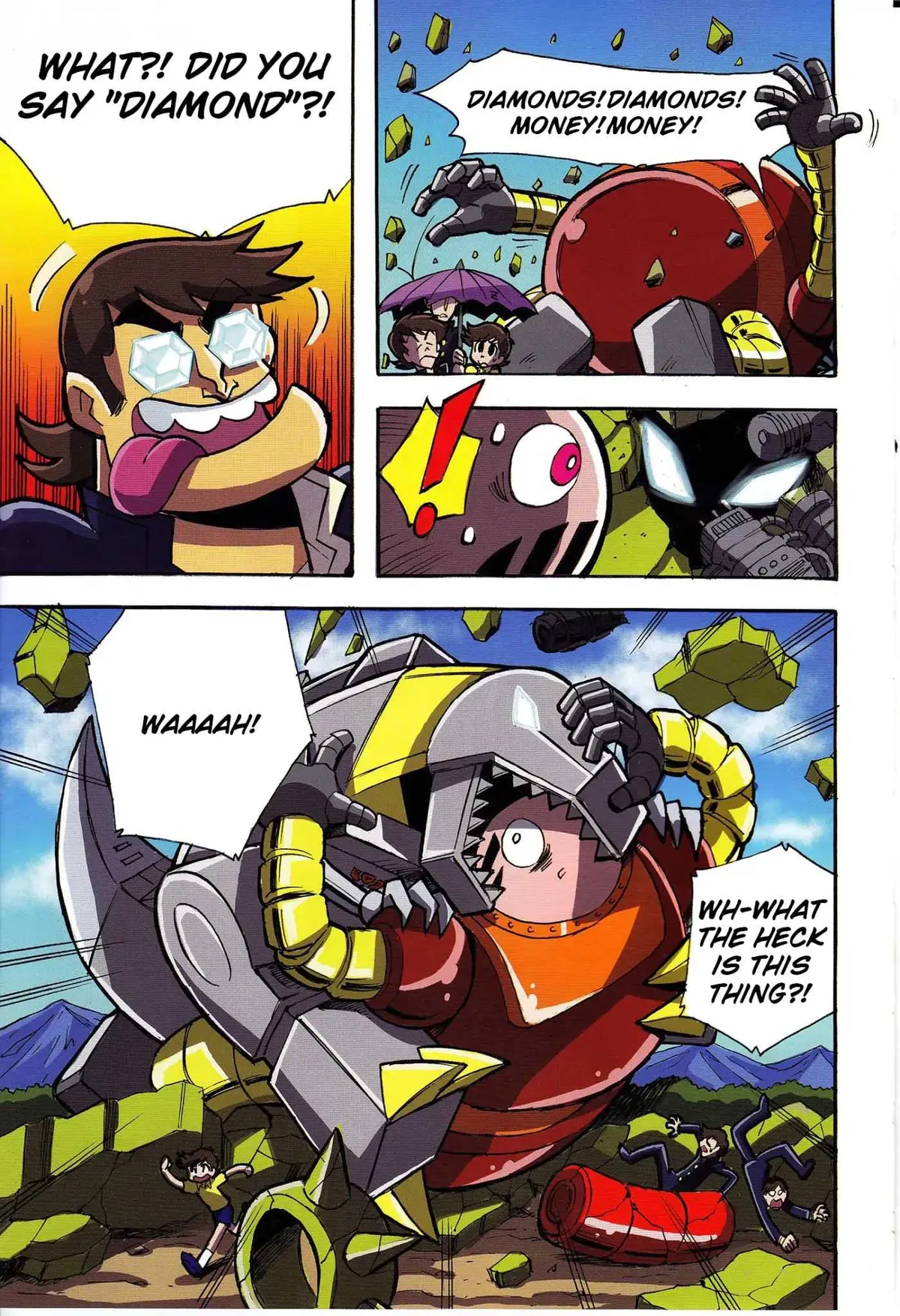 Read Mazinger Z Vs. Transformers chapter 1 image 10 on Lezhin