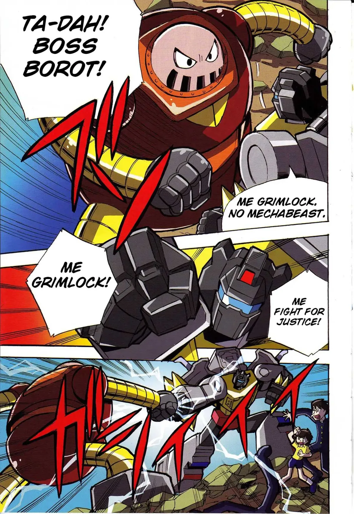 Read Mazinger Z Vs. Transformers chapter 1 image 12 on Lezhin