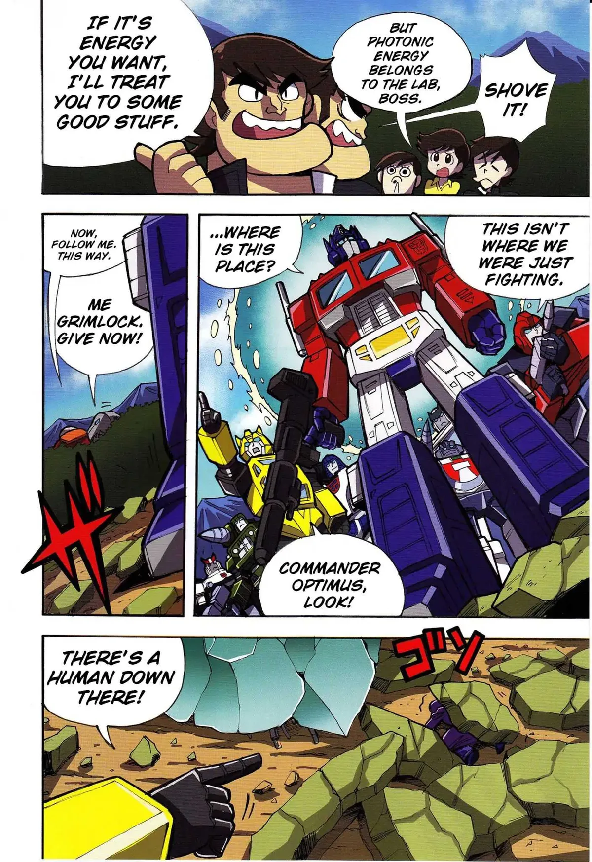 Read Mazinger Z Vs. Transformers chapter 1 image 15 on Lezhin