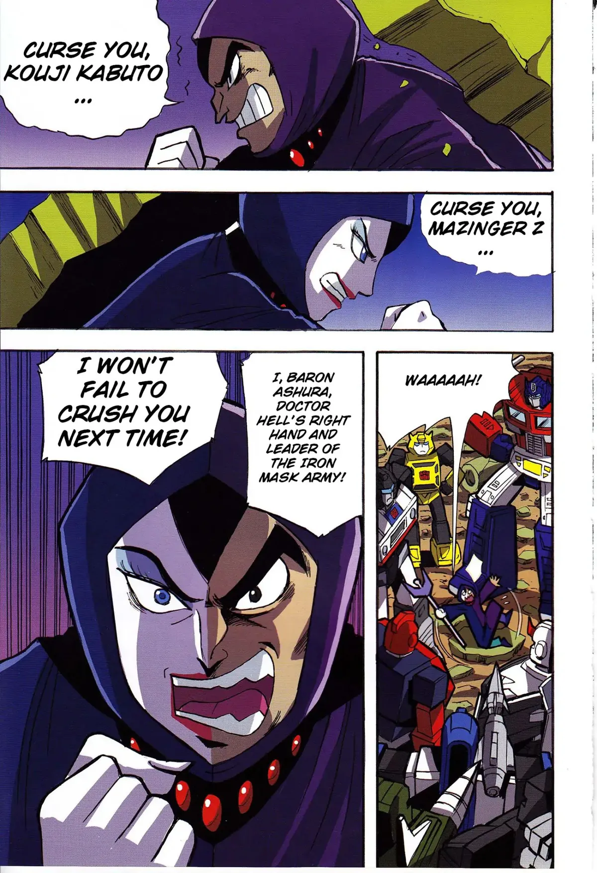 Read Mazinger Z Vs. Transformers chapter 1 image 16 on Lezhin