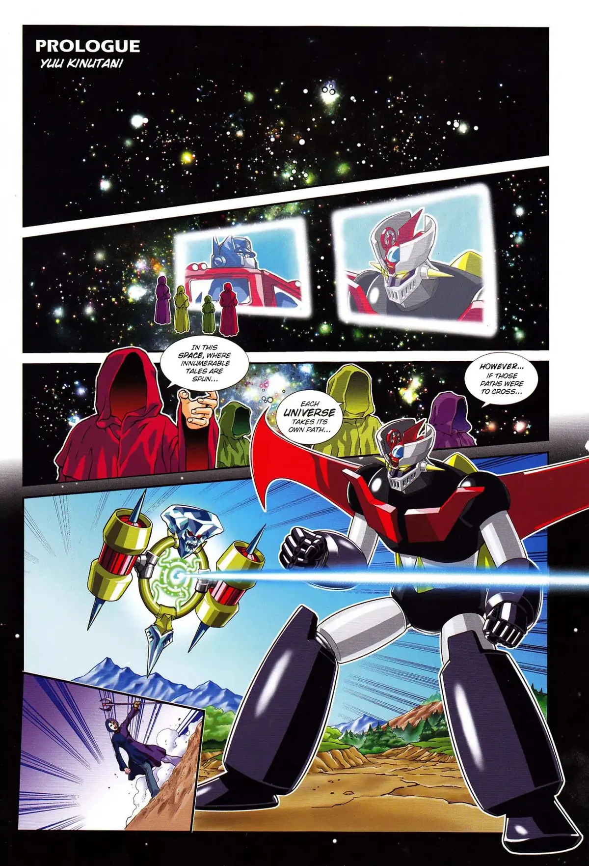 Read Mazinger Z Vs. Transformers chapter 1 image 2 on Lezhin