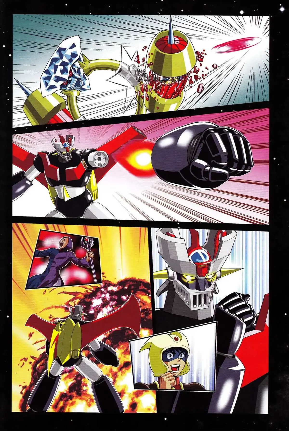Read Mazinger Z Vs. Transformers chapter 1 image 4 on Lezhin