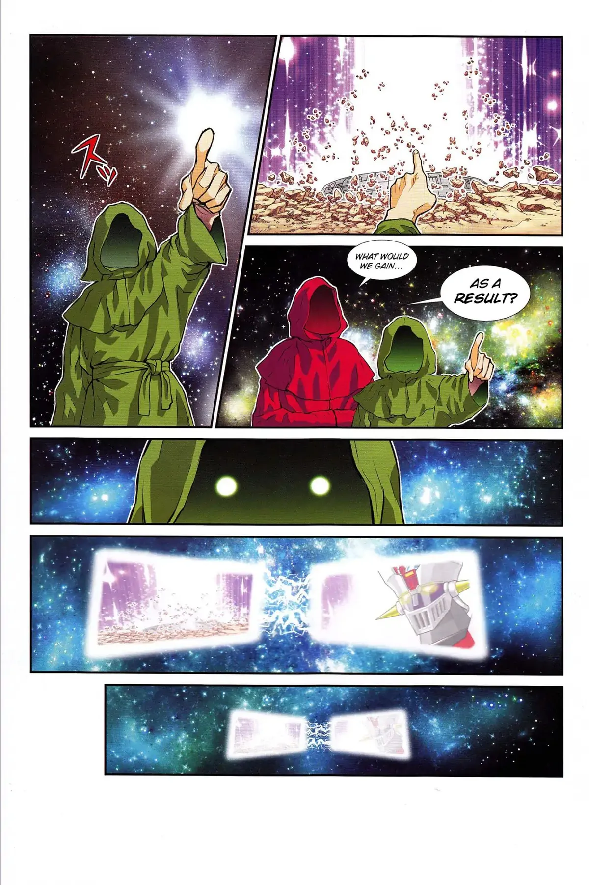Read Mazinger Z Vs. Transformers chapter 1 image 8 on Lezhin