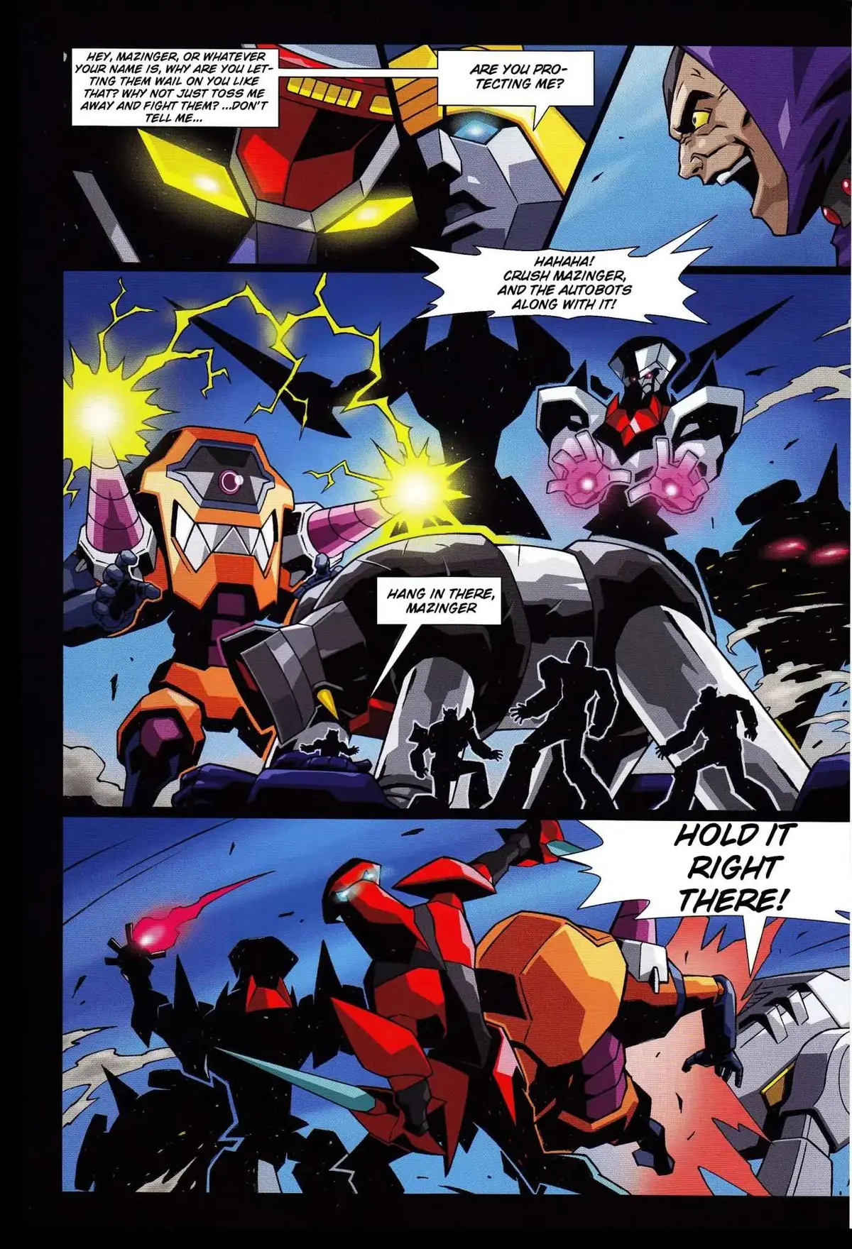 Read Mazinger Z Vs. Transformers chapter 2 image 7 on Lezhin