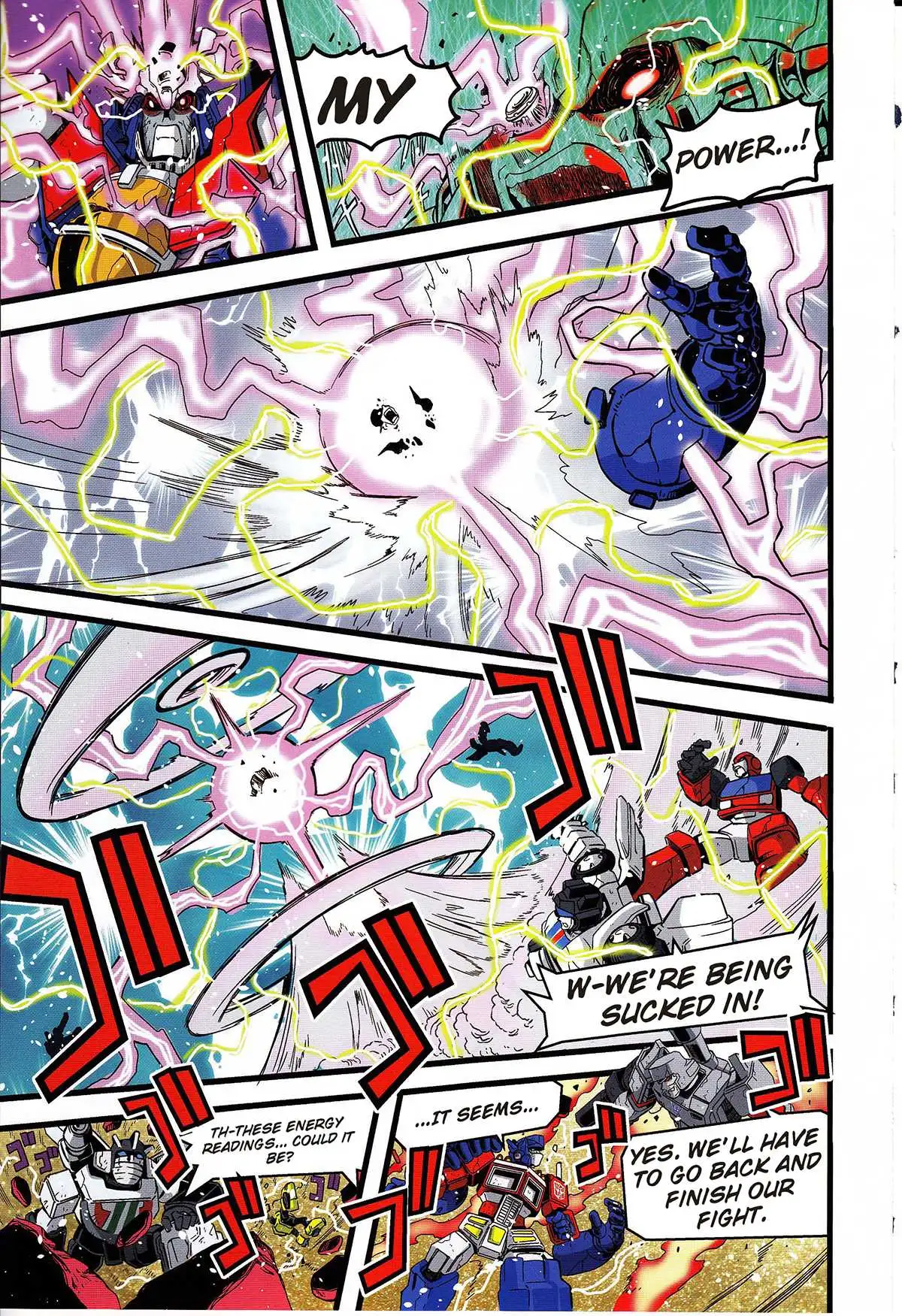 Read Mazinger Z Vs. Transformers chapter 5 image 12 on Lezhin