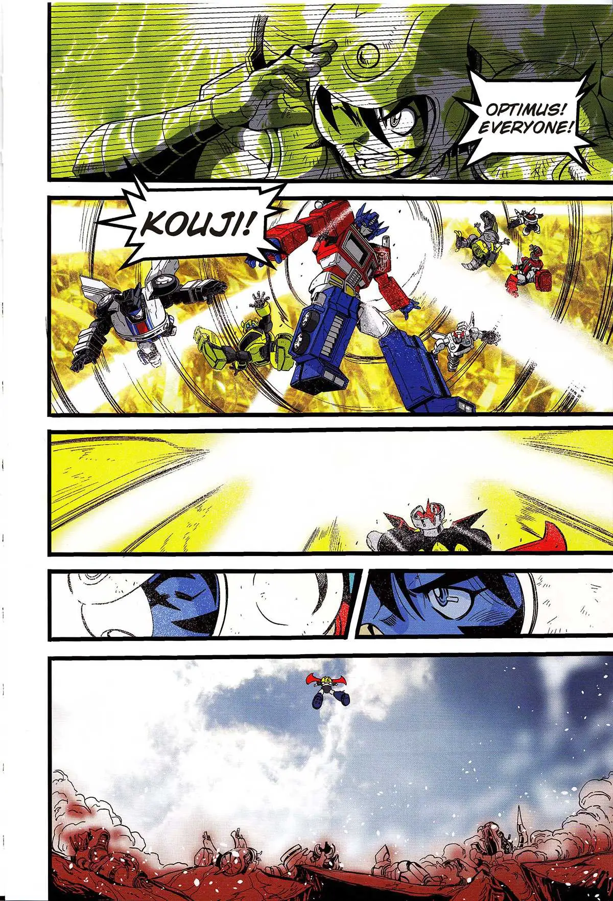 Read Mazinger Z Vs. Transformers chapter 5 image 13 on Lezhin