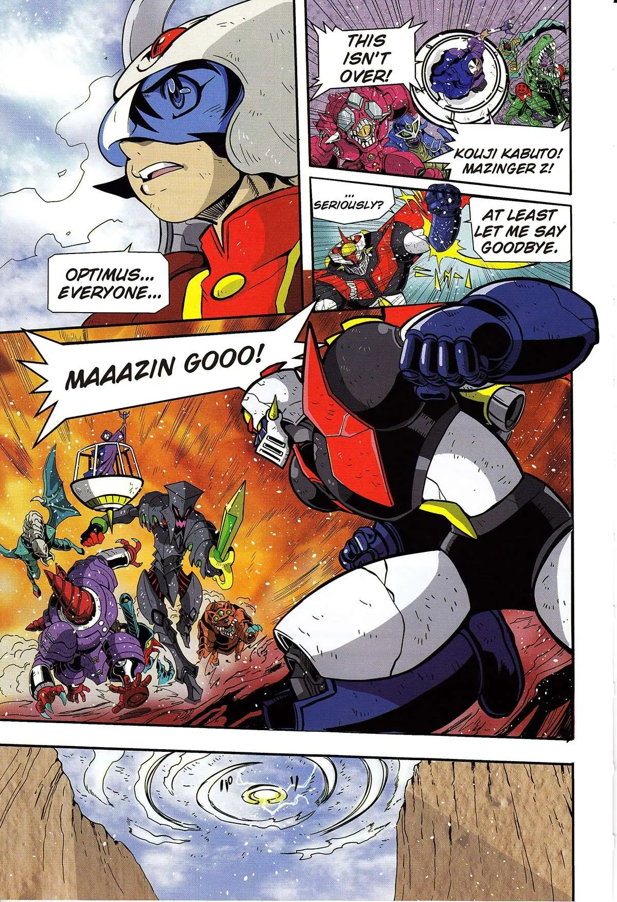 Read Mazinger Z Vs. Transformers chapter 5 image 14 on Lezhin