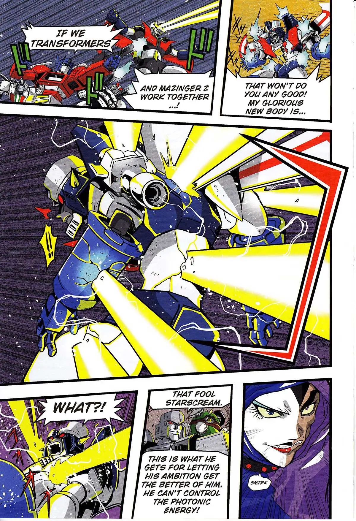 Read Mazinger Z Vs. Transformers chapter 5 image 2 on Lezhin