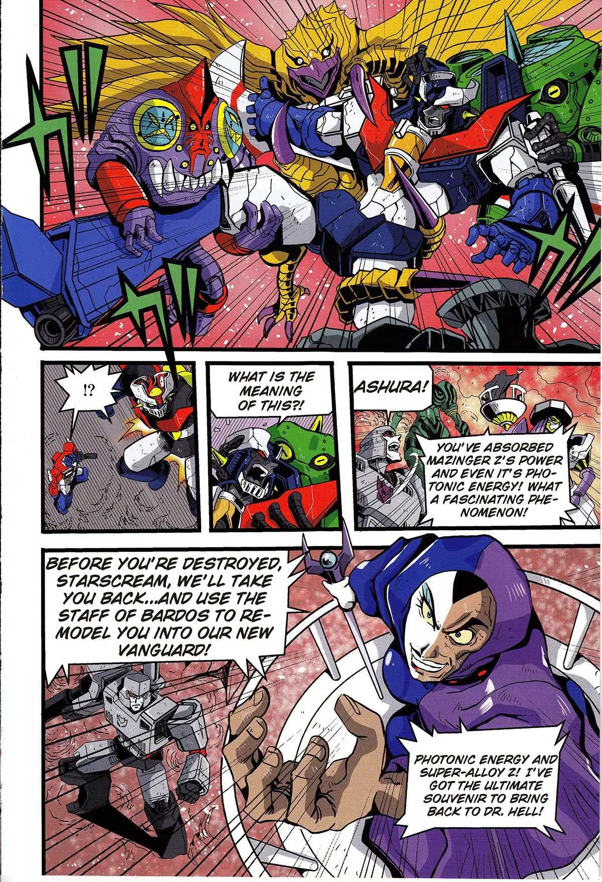 Read Mazinger Z Vs. Transformers chapter 5 image 3 on Lezhin