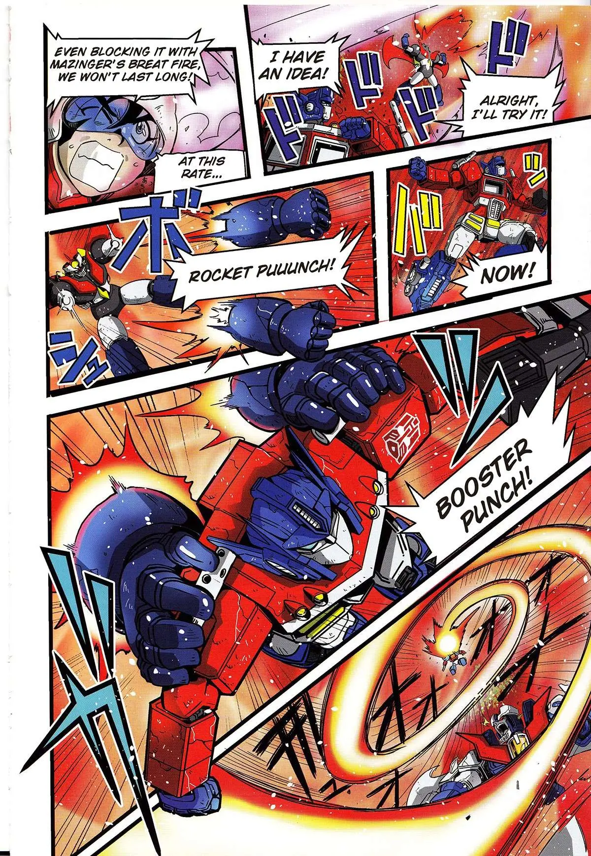 Read Mazinger Z Vs. Transformers chapter 5 image 7 on Lezhin