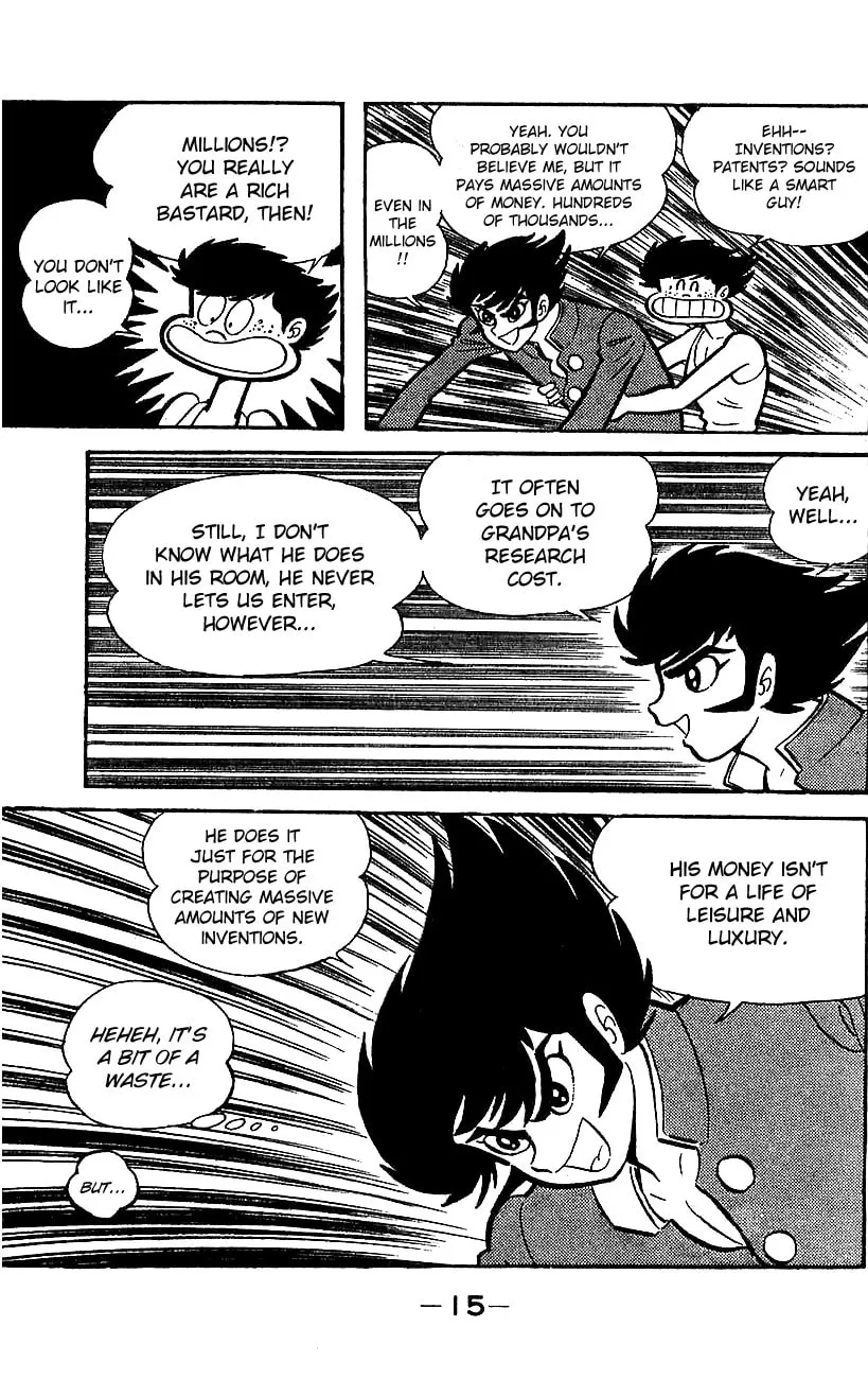 Read Mazinger Z chapter 0 image 10 on Lezhin