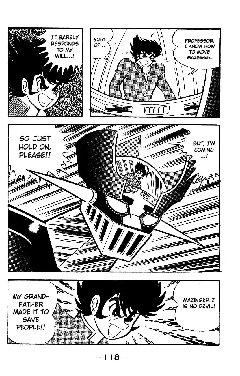 Read Mazinger Z chapter 0 image 112 on Lezhin
