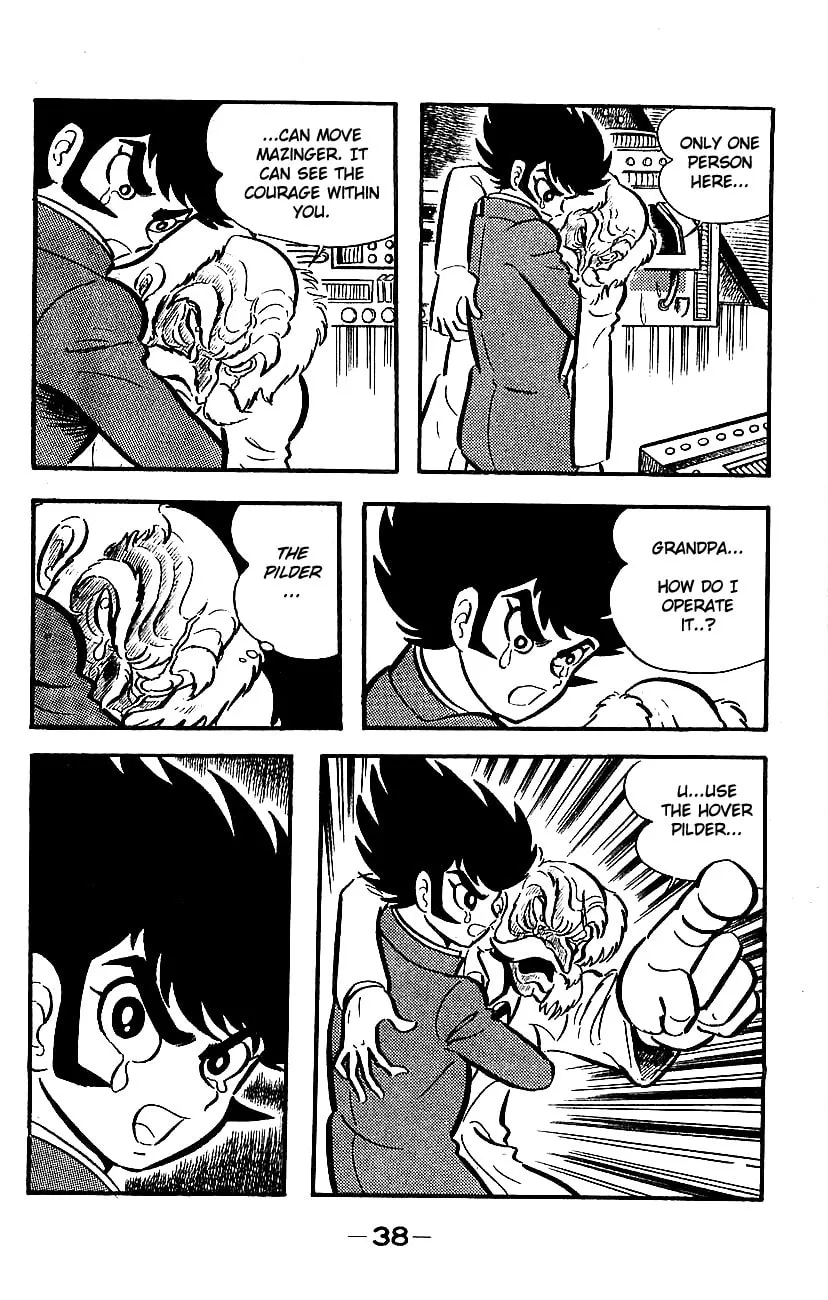 Read Mazinger Z chapter 0 image 33 on Lezhin